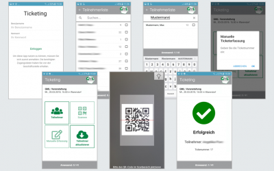 Ticketing App für digitales Einlassmanagement