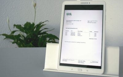 PDF-Funktion für digitale Belege im Außendienst